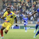 jaredi-teixeira-of-petro-atletico-challenged-by-khadim-diaw-of-al-hilal-omdurman-during-the-caf-champions-league-2023-24-match-between-al-hilal-omdurman-and-petro-atletico-held-at-martyrs-of-february-stadium-in-benghazi Photo credit CAFonline